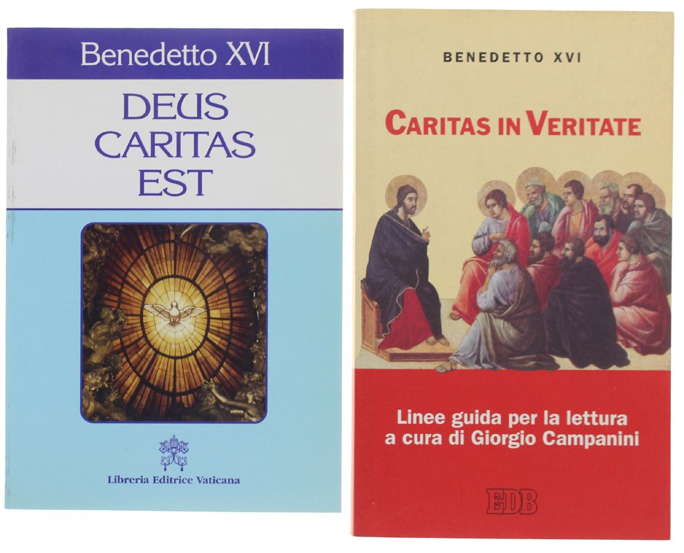 DEUS CARRITAS EST + CARITAS IN VERITATE (offerta: 2 volumi)