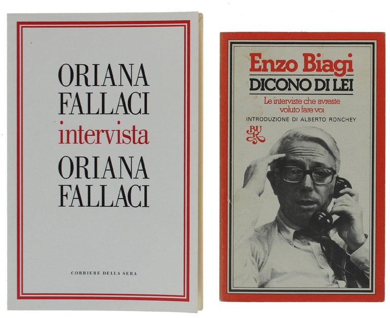 DICONO DI LEI + ORIANA FALLACI INTERVISTA ORIANA FALLACI
