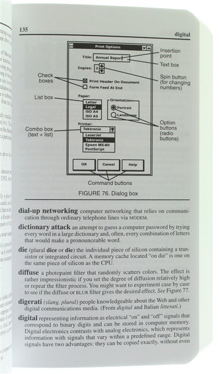 DICTIONARY OF COMPUTER AND INTERNET TERMS.
