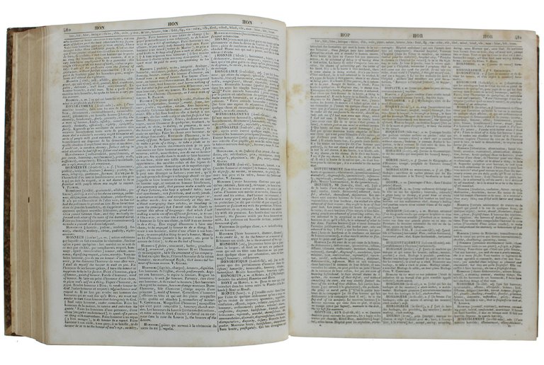 DICTIONNAIRE ANGLAIS-FRANÇAIS tiré des meilleurs auteurs qui ont écrit dans …