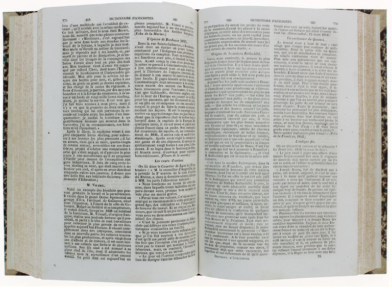 DICTIONNAIRE D'ANECDOTES CHRETIENNES, puisées dans les annales de la religion, …