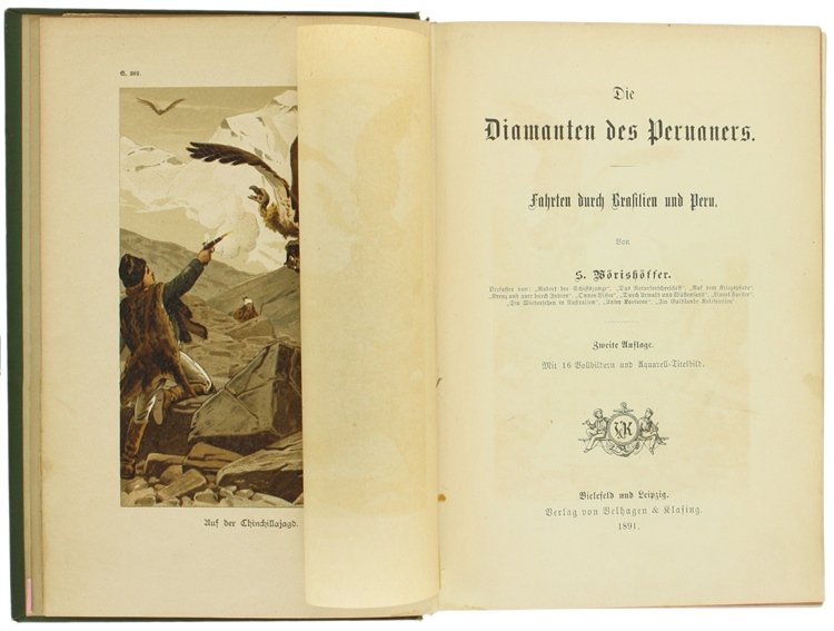 DIE DIAMANTEN DES PERUANERS. Fahrten durch Brasilien und Peru.