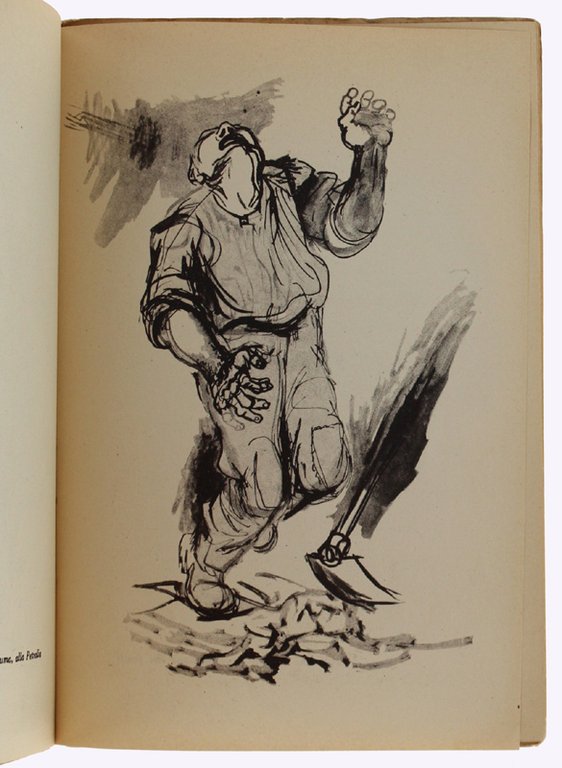 DIECI DISEGNI E UNO SCRITTO SUI CONTADINI DI SICILIA.