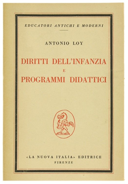 DIRITTI DELL'INFANZIA E PROGRAMMI DIDATTICI.