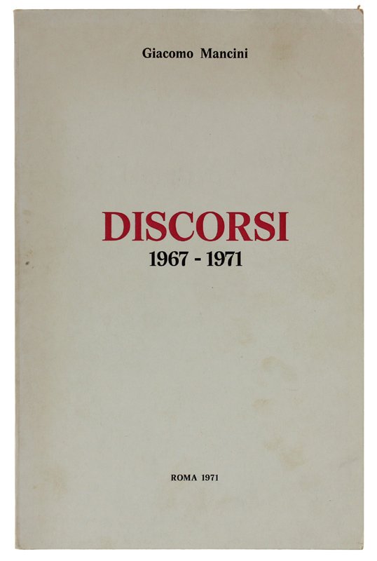 DISCORSI 1967-1971