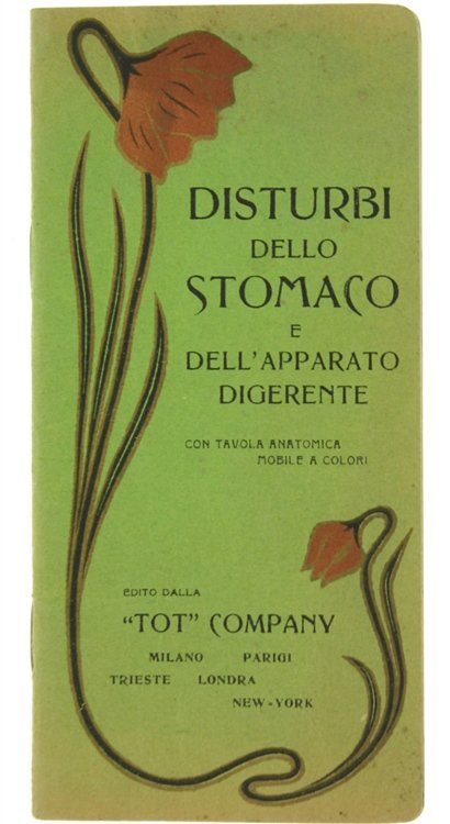 DISTURBI DELLO STOMACO E DELL'APPARATO DIGERENTE con tavola anatomica mobile …