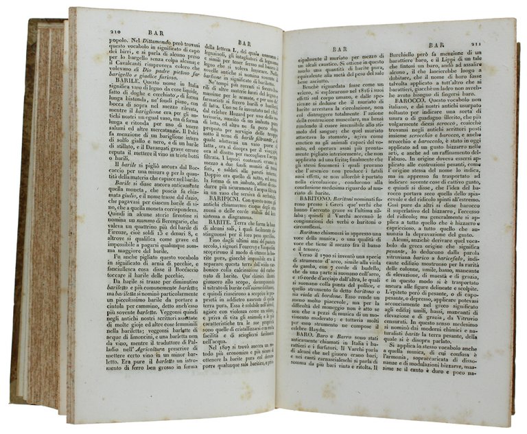 DIZIONARIO DELLE ORIGINI, Invenzioni e Scoperte nelle Arti, nelle Scienze, …