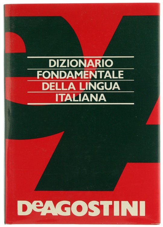 DIZIONARIO FONDAMENTALE DELLA LINGUA ITALIANA [come nuovo]