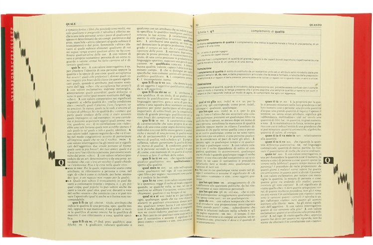 DIZIONARIO FONDAMENTALE DELLA LINGUA ITALIANA [come nuovo]