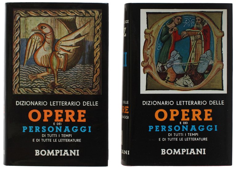 DIZIONARIO LETTERARIO BOMPIANI DELLE OPERE E DEI PERSONAGGI di tutti …