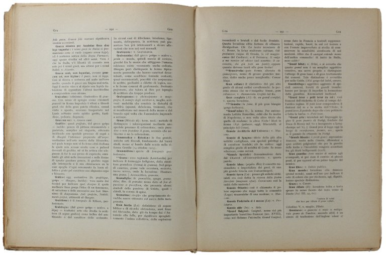 DIZIONARIO MODERNO. Supplemento ai dizionari italiani. 5a edizione aggiornata ed …