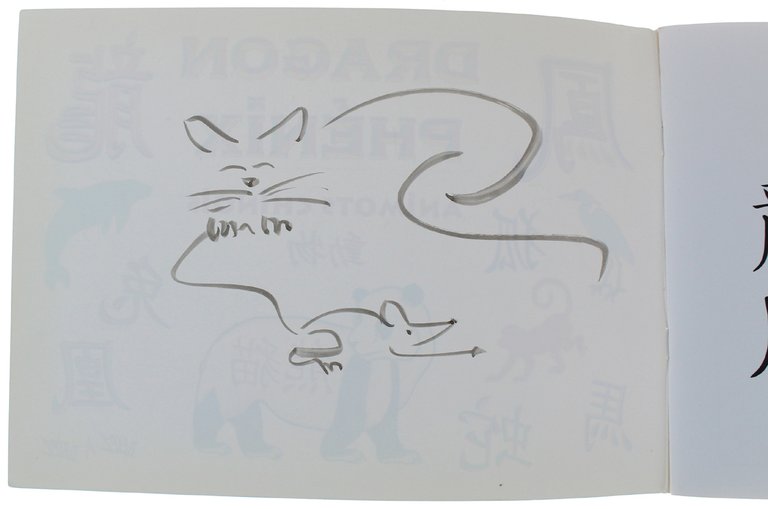 DRAGON PHENIX Animots chinois (dédicacé par l'auteur)