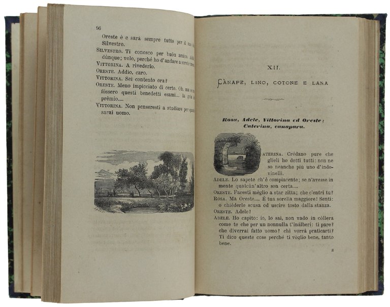 ECONOMIA DOMESTICA: libro anonimo metà '800
