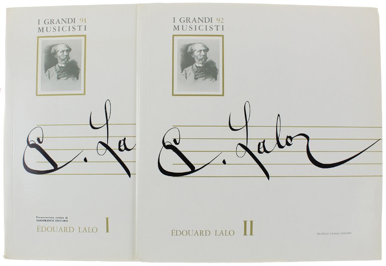 EDOUARD LALO - 2 dischi NUOVI nei fascicoli NUOVI: (Fabbri …