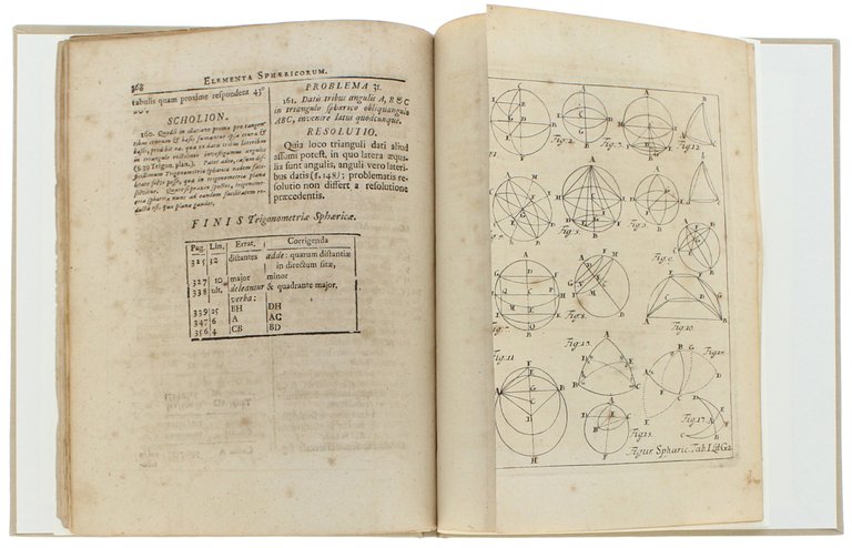 ELEMENTA SPHAERICORUM ET TRIGONOMETRIAE SPHAERICAE.