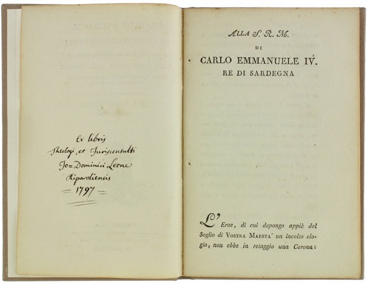 ELOGIO SACRO II. DI S. VINCENZO DE' PAOLI fondatore, e …