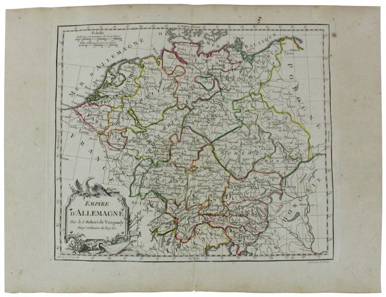 EMPIRE D'ALLEMAGNE. [Original copper engraved map, 1778] | Immagine Gallery 2