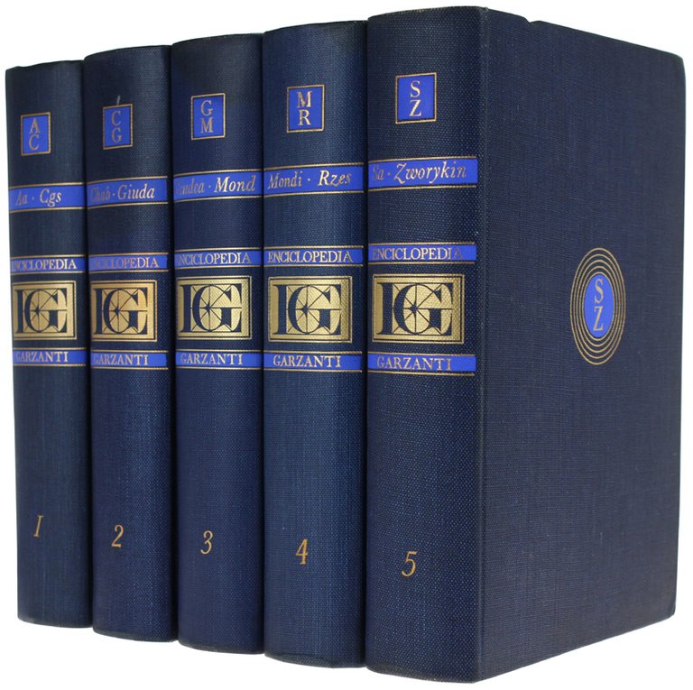 ENCICLOPEDIA GARZANTI. Edizione maggiore.
