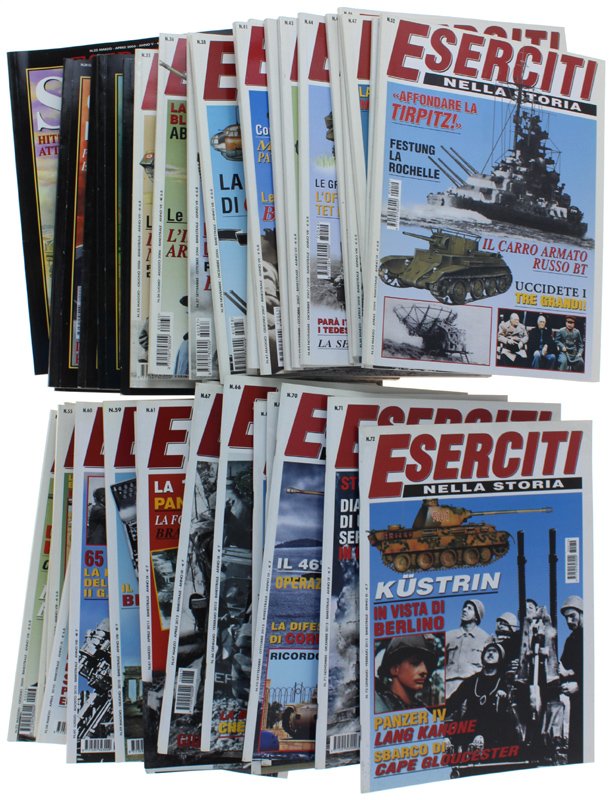 ESERCITI NELLA STORIA. Raccolta di 39 numeri 2004-2013.