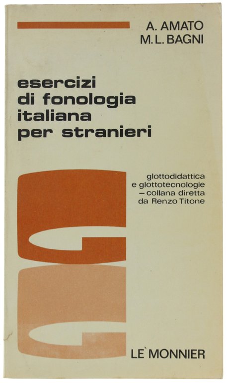 ESERCIZI DI FONOLOGIA ITALIANA PER STRANIERI.