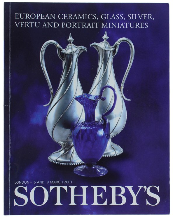 EUROPEAN CERAMIC, GLASS, SILVER, VERTU AND PORTRAIT MINIATURES. London, 6 …