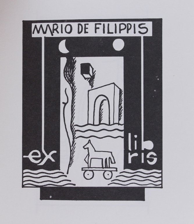 EX-LIBRIS D'ARTISTA dedicati a Mario Defilippis. Collezione di 46 libretti.