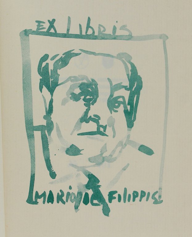 EX-LIBRIS D'ARTISTA dedicati a Mario Defilippis. Collezione di 46 libretti.