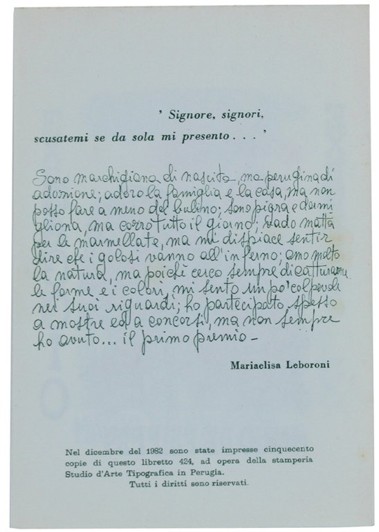EX LIBRIS EFEMERIDALI BIZZARRI E BELLI. DALL'OLIVO CONTORTO MARIEELISA LEBORONI …