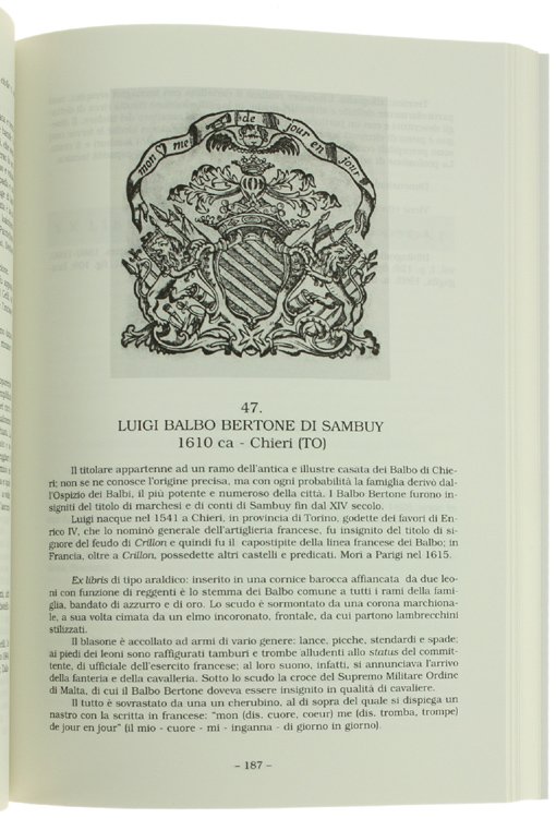 EX LIBRIS ITALIANI DEI SECOLI XVI E XVII - Origine …