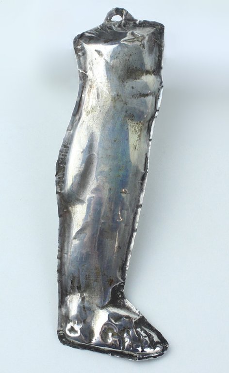 EX VOTO VINTAGE ARGENTATO CM 16 | Immagine Gallery 3