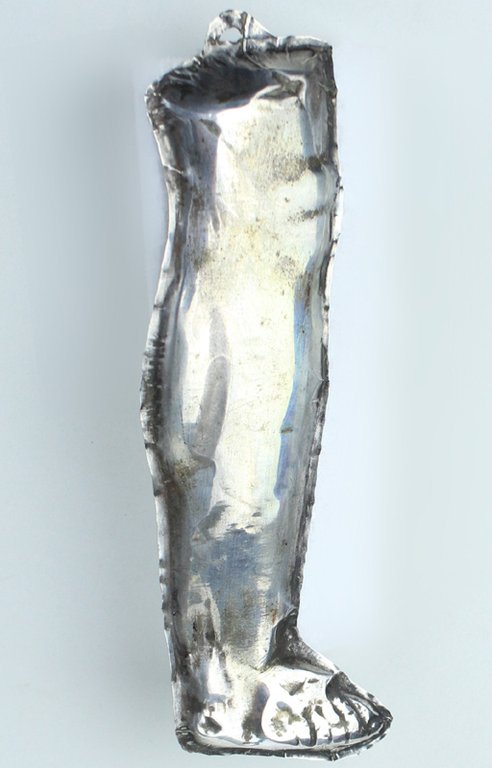 EX VOTO VINTAGE ARGENTATO CM 16 | Immagine Gallery 8