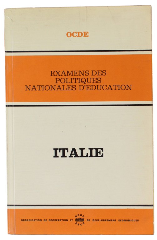 Examens des politiques nationales d'education : ITALIE