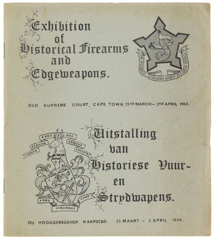 EXHIBITION OF HISTORICAL FIREARMS AND EDGEWEAPONS. Old Supreme Court, Cape … | Immagine Gallery 2