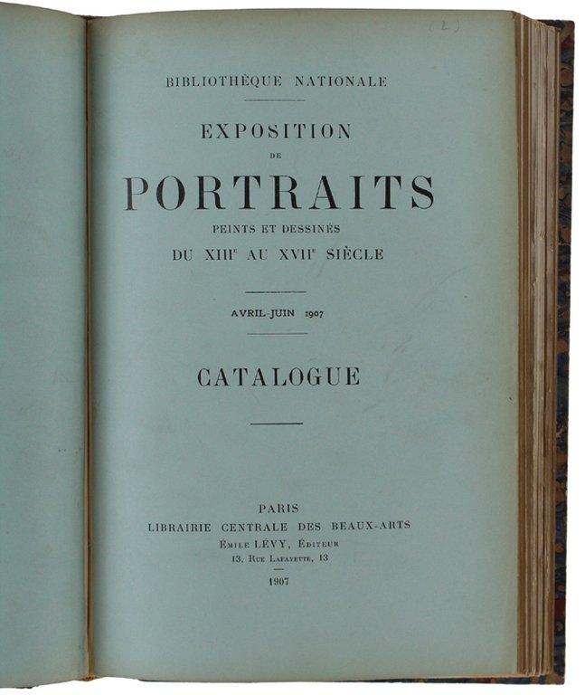 Exposition d'oeuvres d'art du XVIIIe siècle à la Bibliothèque Nationale. …