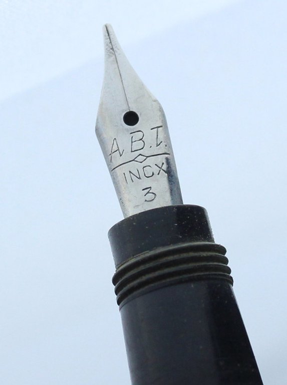 EXTRA STRONG FOUNTAIN PEN n. 305 Stilografica vintage ebanite pennino …