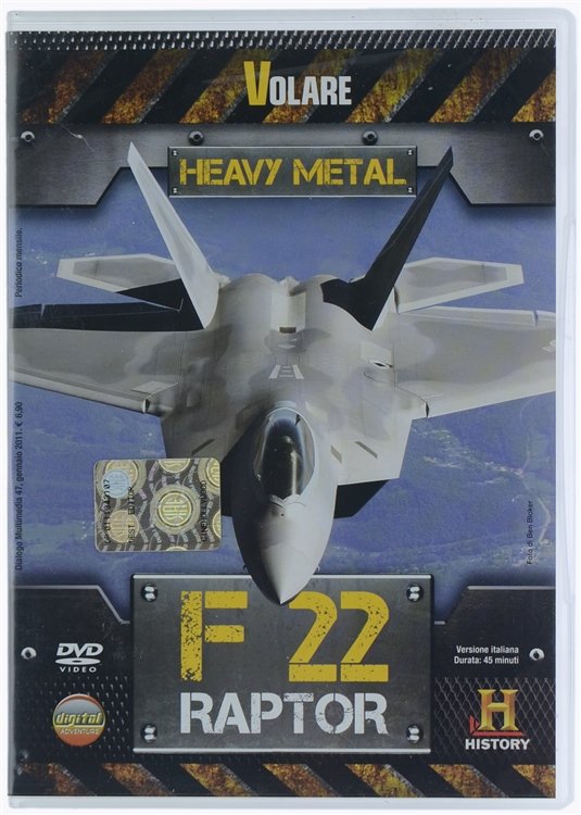 F22 RAPTOR. DVD Video.