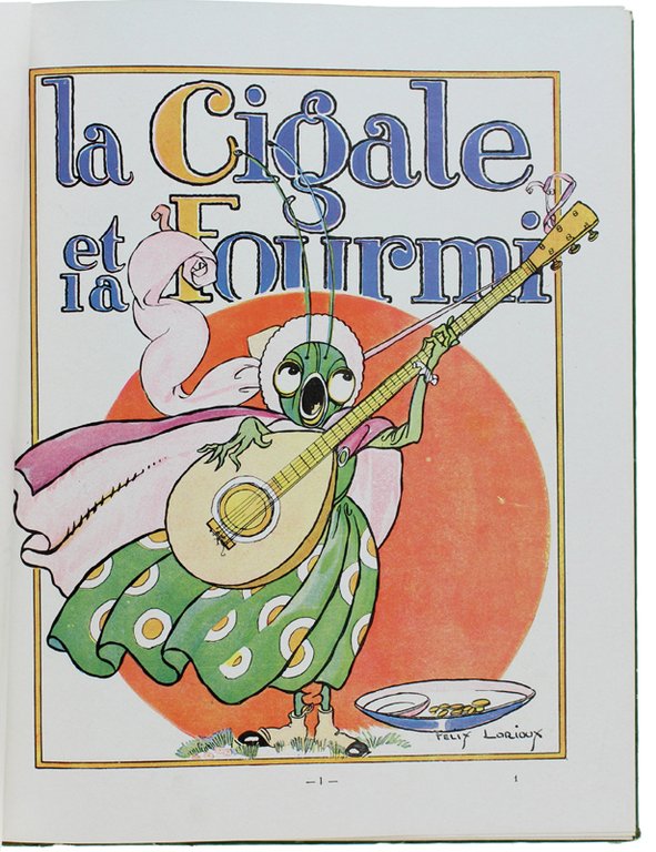 FABLES de La Fontaine. Illustrations de Félix Lorioux