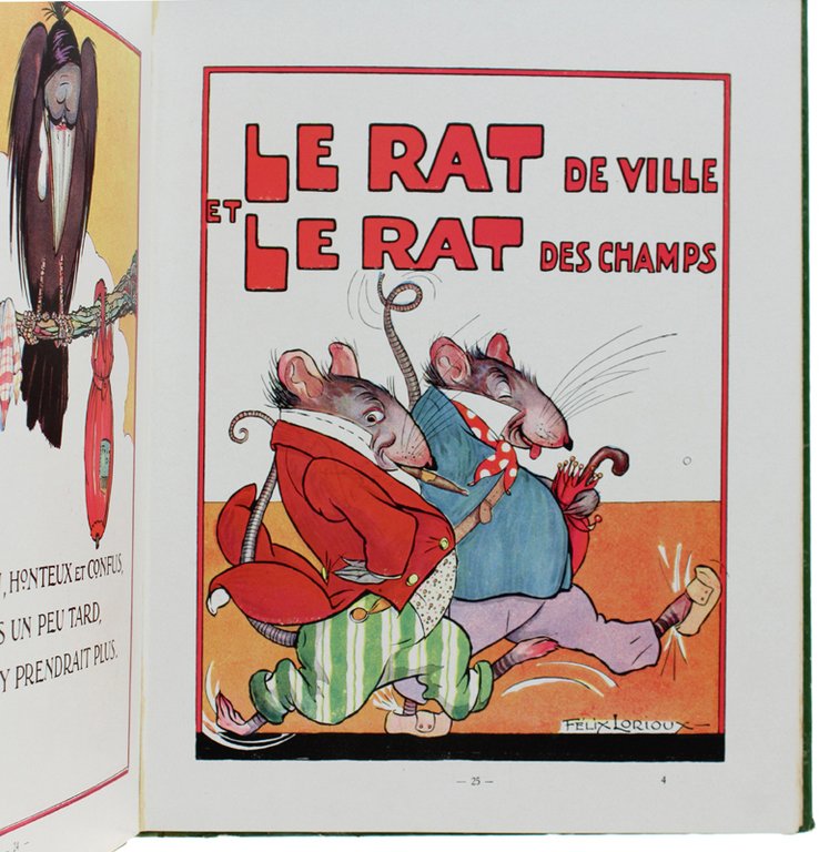 FABLES de La Fontaine. Illustrations de Félix Lorioux