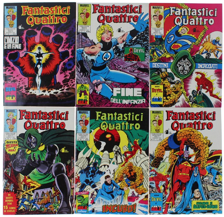 FANTASTICI QUATTRO - Lotto di 10 albi: 16 17 18 … | Immagine Gallery 3