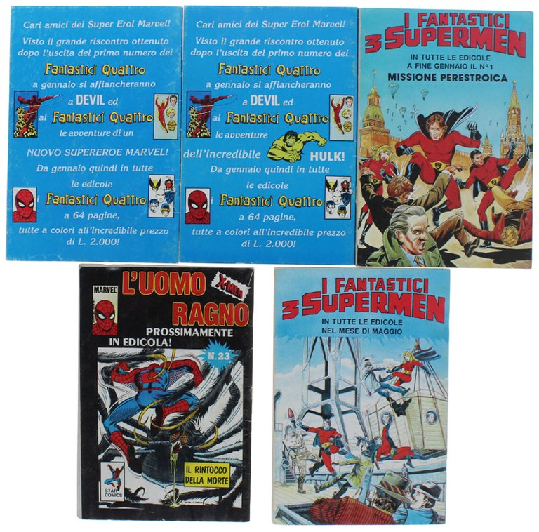 FANTASTICI QUATTRO 1989. Raccolta di 5 numeri originali # 2 … | Immagine Gallery 4