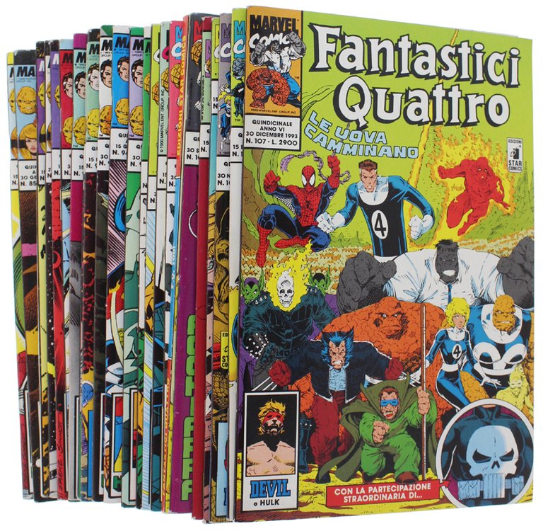 FANTASTICI QUATTRO 1993: Lotto di 23 albi, serie continua 84 … | Immagine Gallery 3