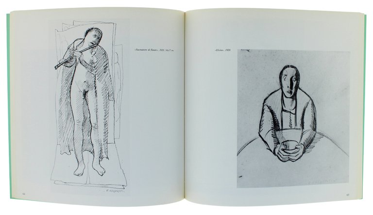 FELICE CASORATI: Incisioni, sculture e disegni, scenografie
