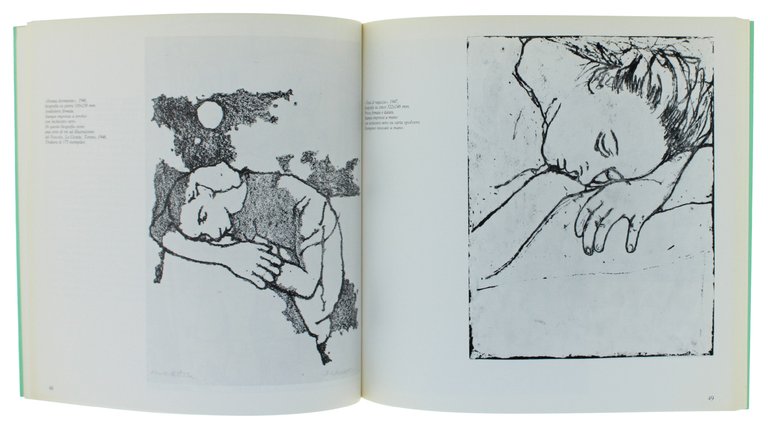 FELICE CASORATI: Incisioni, sculture e disegni, scenografie