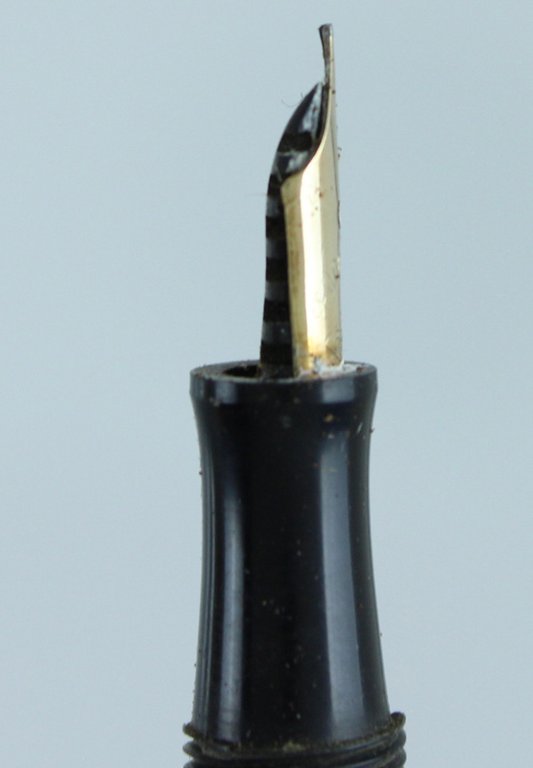 FENDOGRAPH penna stilografica vintage (1930 ca.), laminata oro, pennino Oro …
