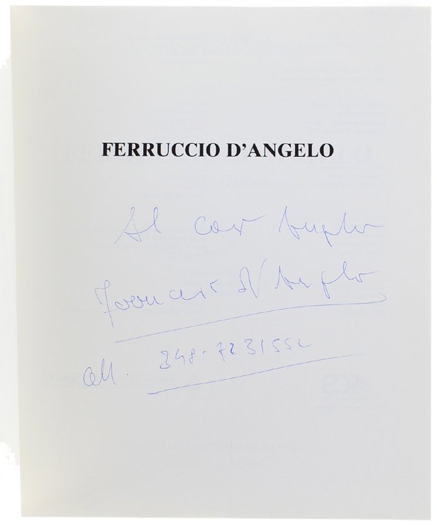 FERRUCCIO D'ANGELO - PORTA D'ORIENTE.