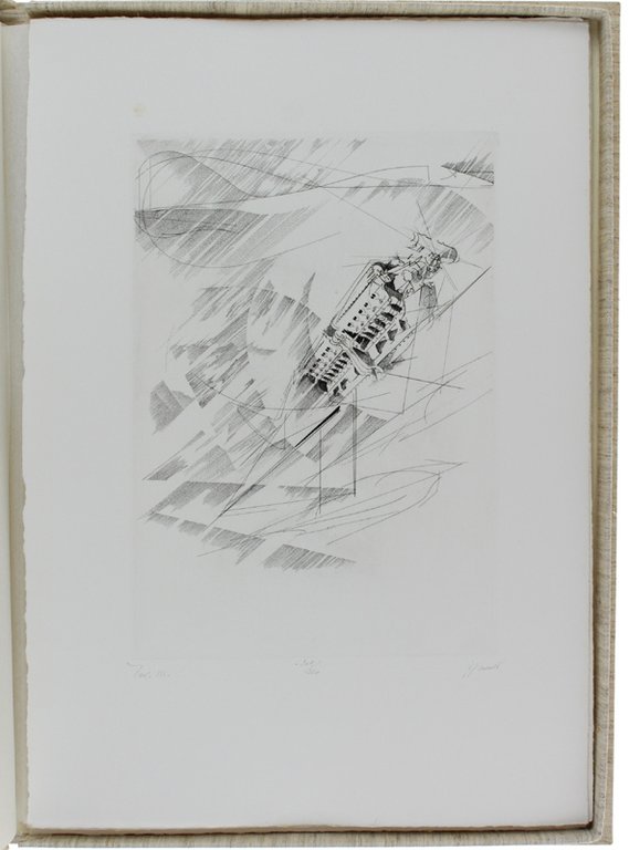 FIAT AVIAZIONE 1908-1987. Sette incisioni di Francesco Franco eseguite per …