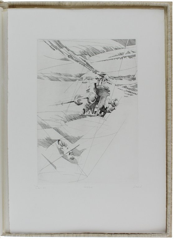 FIAT AVIAZIONE 1908-1987. Sette incisioni di Francesco Franco eseguite per …