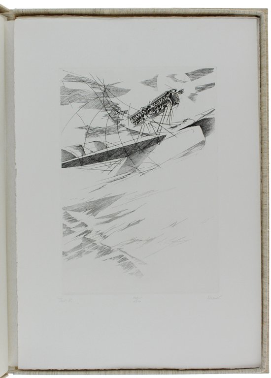 FIAT AVIAZIONE 1908-1987. Sette incisioni di Francesco Franco eseguite per …