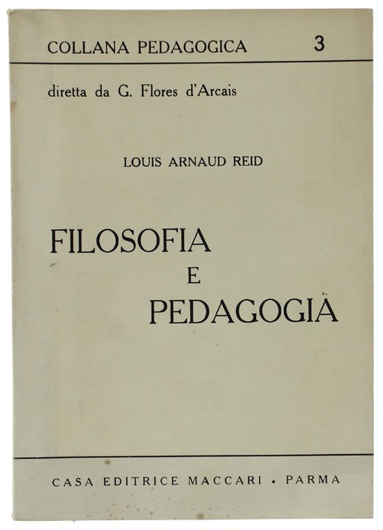 FILOSOFIA E PEDAGOGIA.