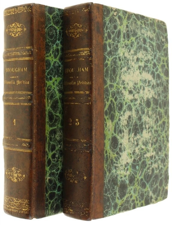 FILOSOFIA POLITICA DI LORD ENRICO BROUGHAM tradotta da Paolo Emiliani-Giudici …